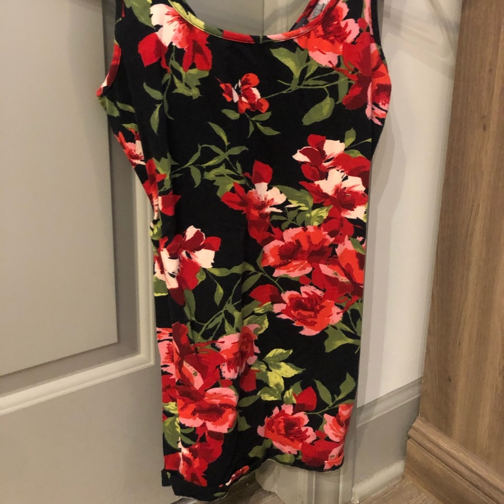 Floral mini dress